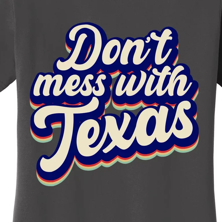 Don't Mess With Texas Retro Logo Women's T-Shirt