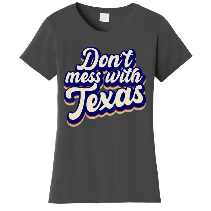 Don't Mess With Texas Retro Logo Women's T-Shirt