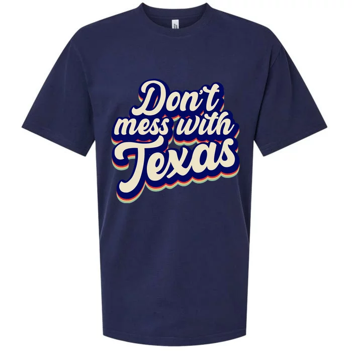 Don't Mess With Texas Retro Logo Sueded Cloud Jersey T-Shirt