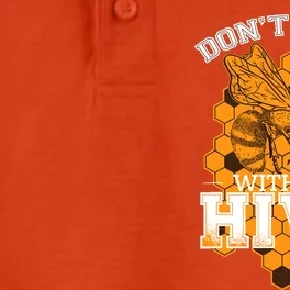 DonT Mess With My Hive | Beekeeping Beekeeper Beehive Dry Zone Grid Performance Polo