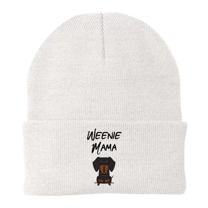 Dachshund Mom Weiner dog Wo Knit Cap Winter Beanie