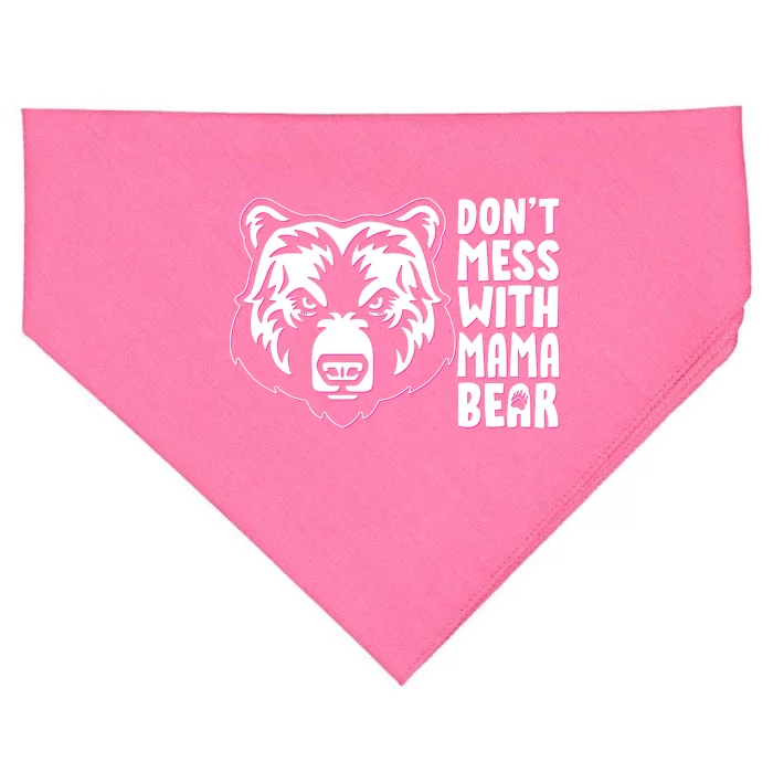 Dont Mess With Mama Bear USA-Made Doggie Bandana