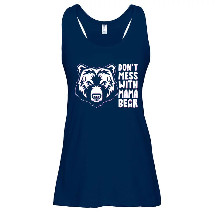 Dont Mess With Mama Bear Ladies Essential Flowy Tank