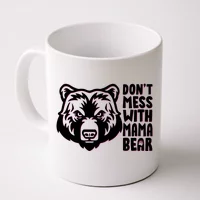 Vintage Mama Bear Retro Mother Logo Front & Back Coffee Mug