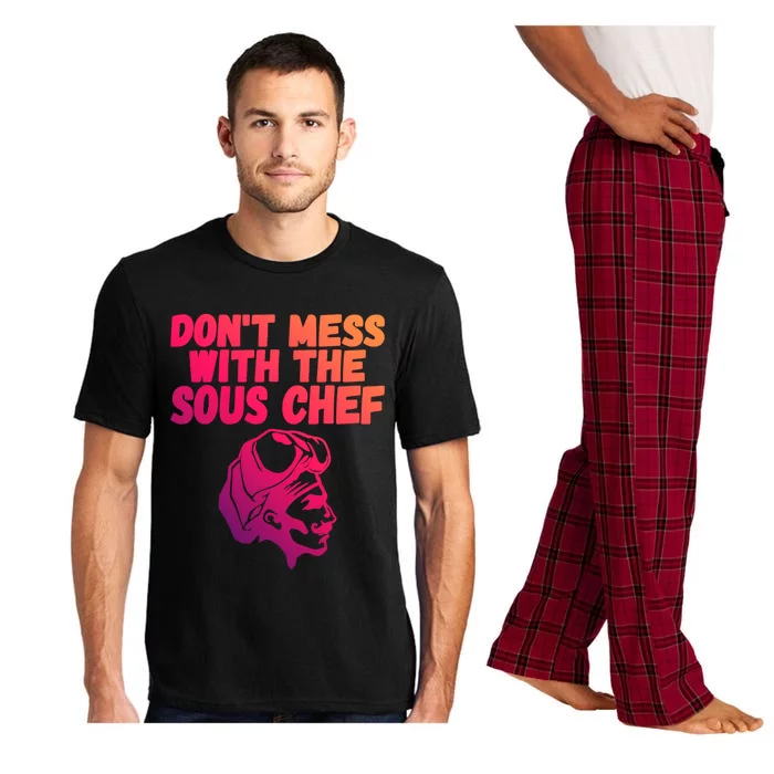 Dont Mess With The Sous Chef Funny Cooking Gift Pajama Set