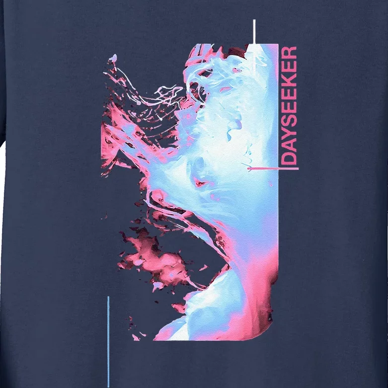 Dayseeker Merch. What Is Her Name Say Up Now Kids Long Sleeve Shirt