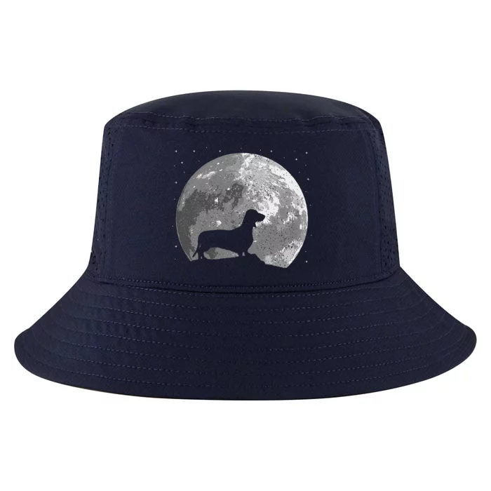 Dachshund Moon Wiener Dog Doxie Mom Funny Cute Gift Cool Comfort Performance Bucket Hat