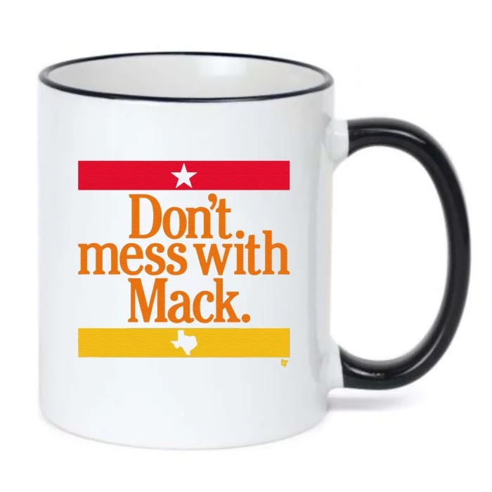 Don't Mess With Mattress Mack Houston Baseball Black Color Changing Mug