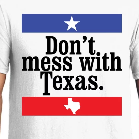 Don’t Mess With Texas TShirt Texas T Shirt Mens Pajama Set