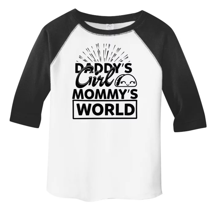 Daddy's Mommy's World Toddler Fine Jersey T-Shirt