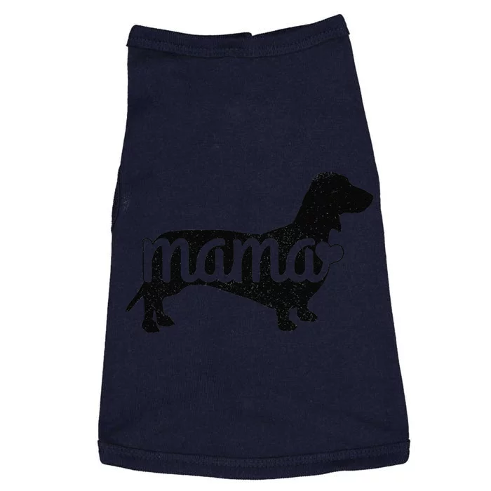 Dachshund Mama Wiener Dog Doxie Mom Funny Cute Gift (1) Doggie Tank