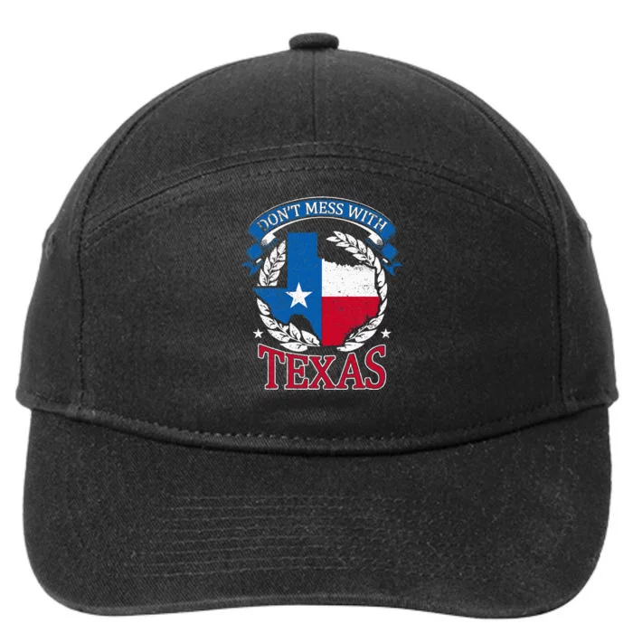 Dont Mess With The State Texas 7-Panel Snapback Hat