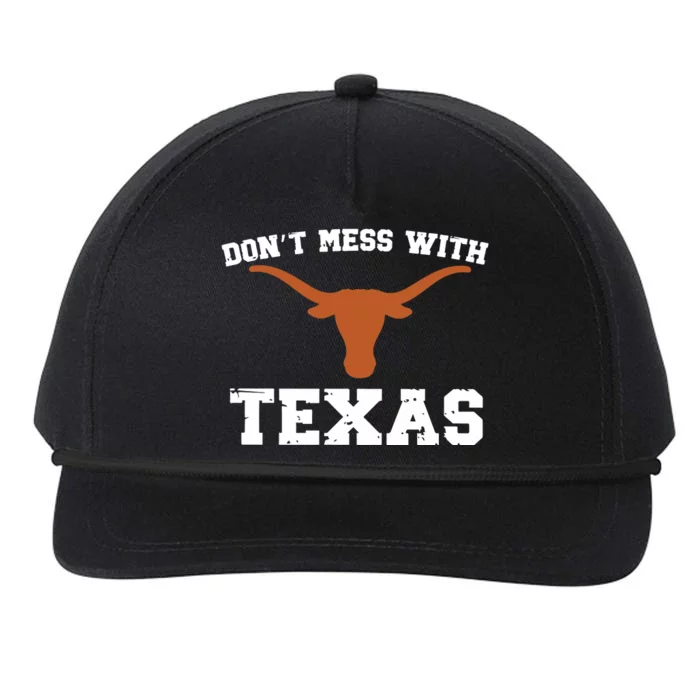 Dont Mess With Texas Snapback Five-Panel Rope Hat