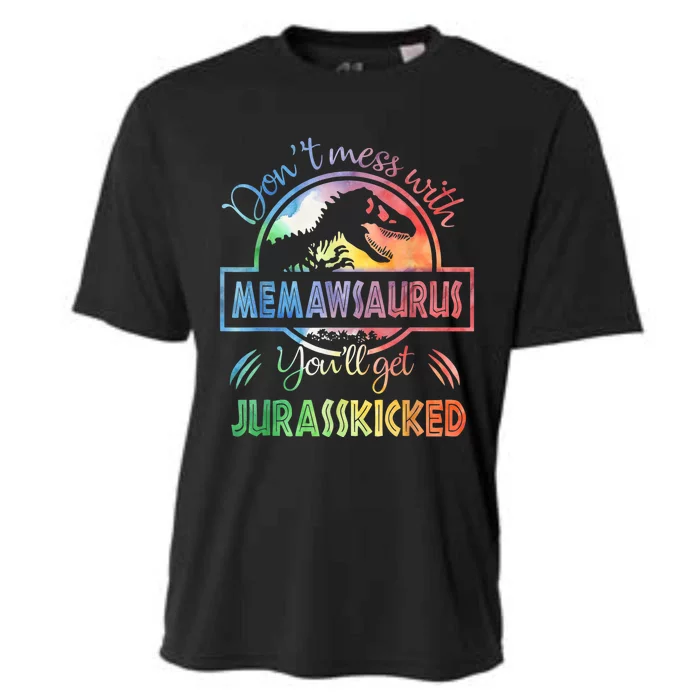 Don't Mess With MemawSAURUS You'll Get Jurasskicked Cooling Performance Crew T-Shirt