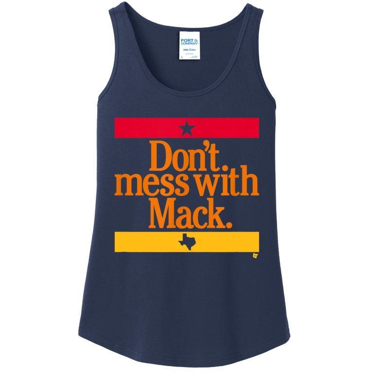 Don't Mess With Mattress Mack Houston Baseball Ladies Essential Tank