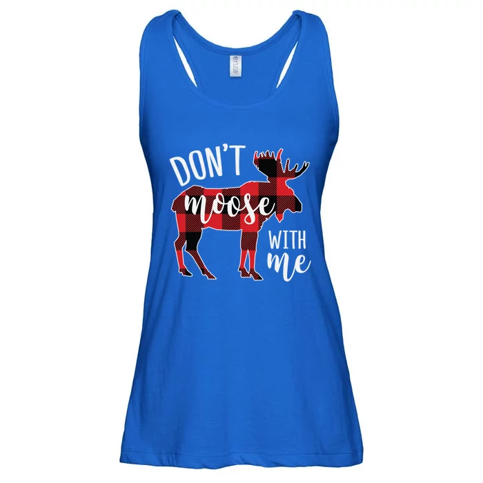 DonT Moose With Me Funny Christmas Gift Ladies Essential Flowy Tank