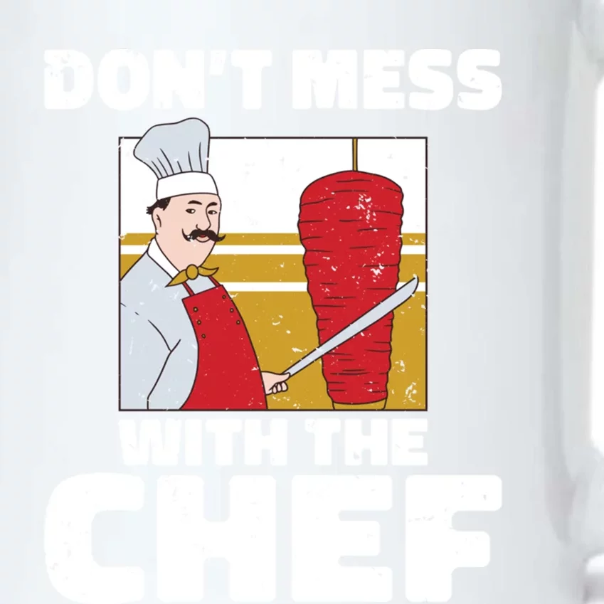 Dont Mess With The Chef Kitchen Culinary Cook Gift Black Color Changing Mug