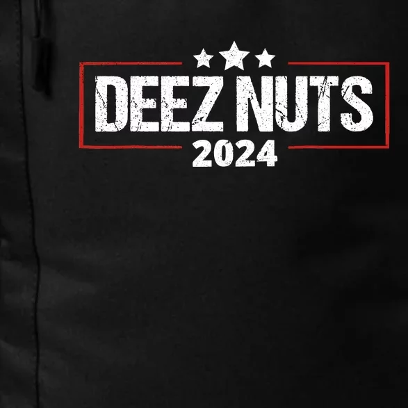 Deez Nuts 2024 Meme Campaign Funny Election Daily Commute Backpack