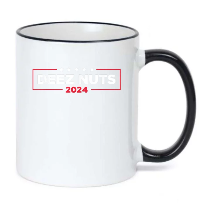 Deez Nuts 2024 Humorous Meme Campaign Black Color Changing Mug