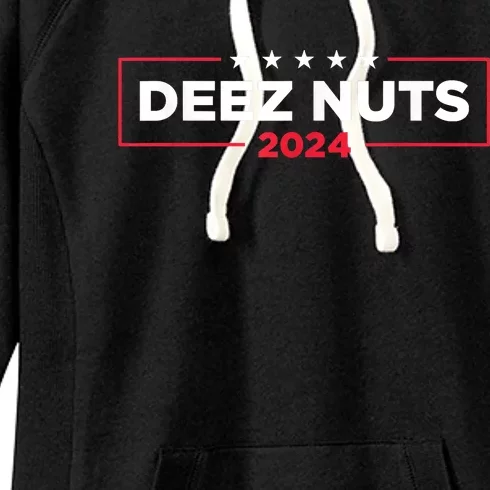 Deez Nuts 2024 Humorous Meme Campaign Women's Fleece Hoodie