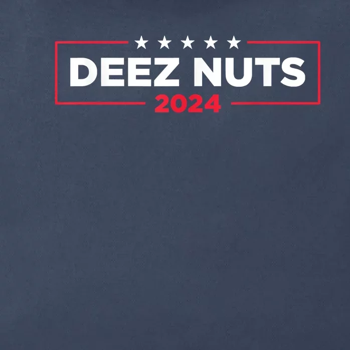 Deez Nuts 2024 Humorous Meme Campaign Zip Tote Bag