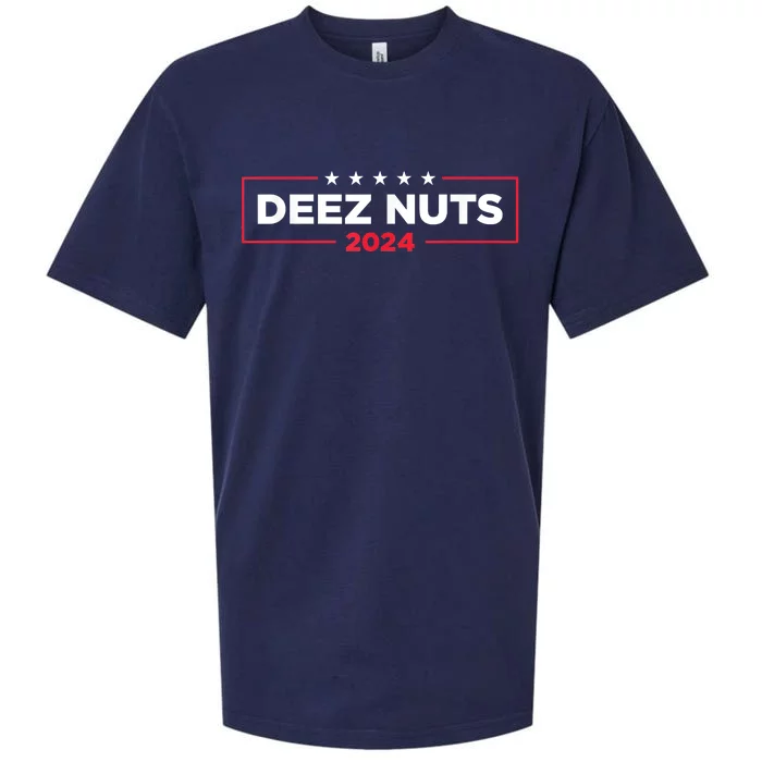 Deez Nuts 2024 Humorous Meme Campaign Sueded Cloud Jersey T-Shirt