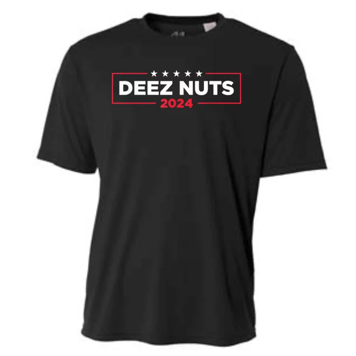 Deez Nuts 2024 Humorous Meme Campaign Cooling Performance Crew T-Shirt