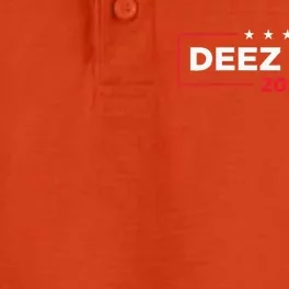 Deez Nuts 2020 Humorous Meme Campaign Dry Zone Grid Performance Polo