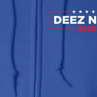 Deez Nuts 2020 Humorous Meme Campaign Full Zip Hoodie