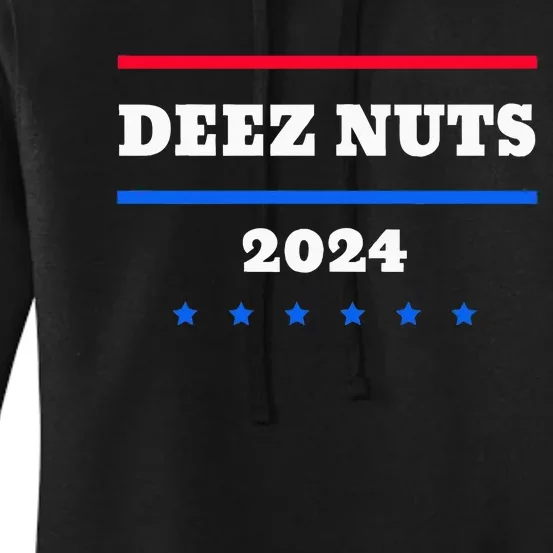 Deez Nuts 2024 Meme Campaign Women's Pullover Hoodie