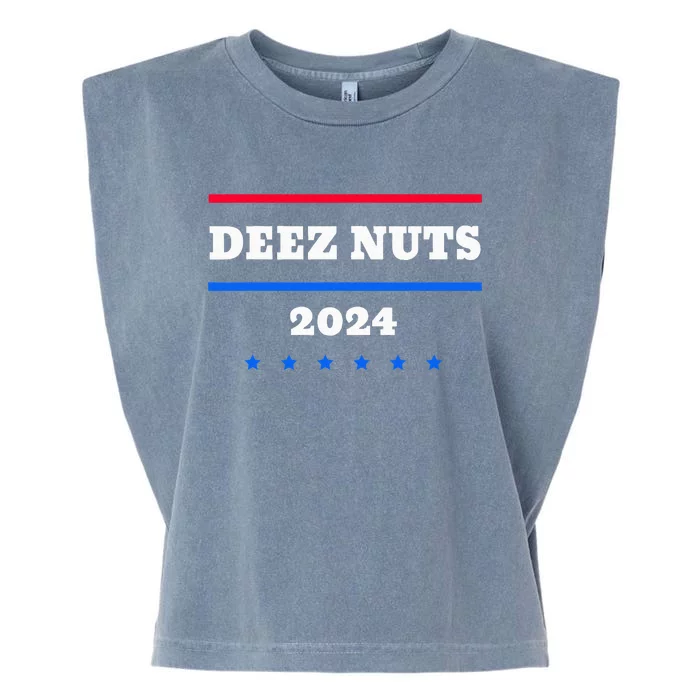 Deez Nuts 2024 Meme Campaign Garment-Dyed Women's Muscle Tee