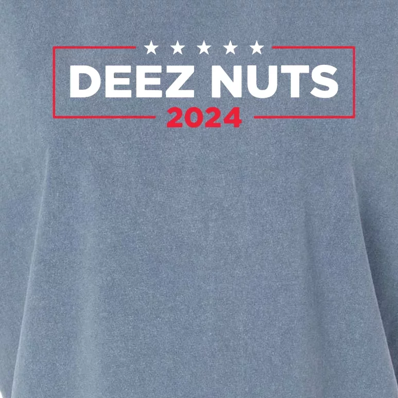 Deez Nuts 2024 Humorous Meme Campaign Women Novelty Garment-Dyed Women's Muscle Tee