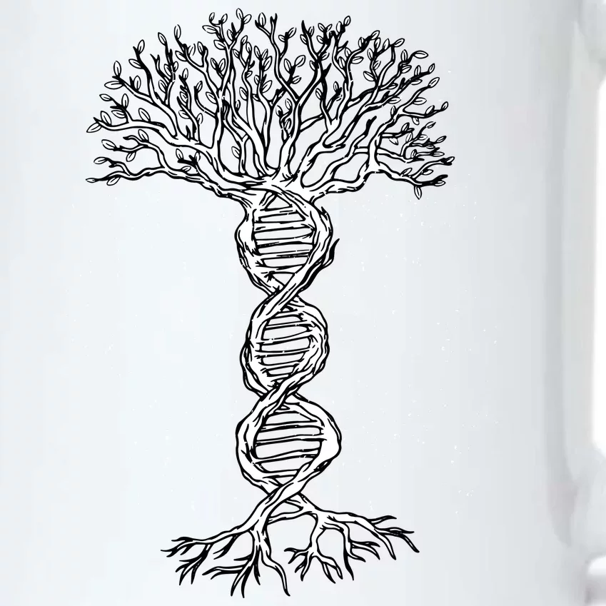 DNA Tree Black Color Changing Mug