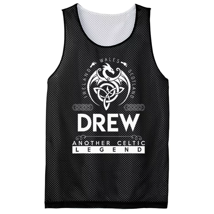 Drew Name Another Celtic Legend Drew Mesh Reversible Basketball Jersey Tank