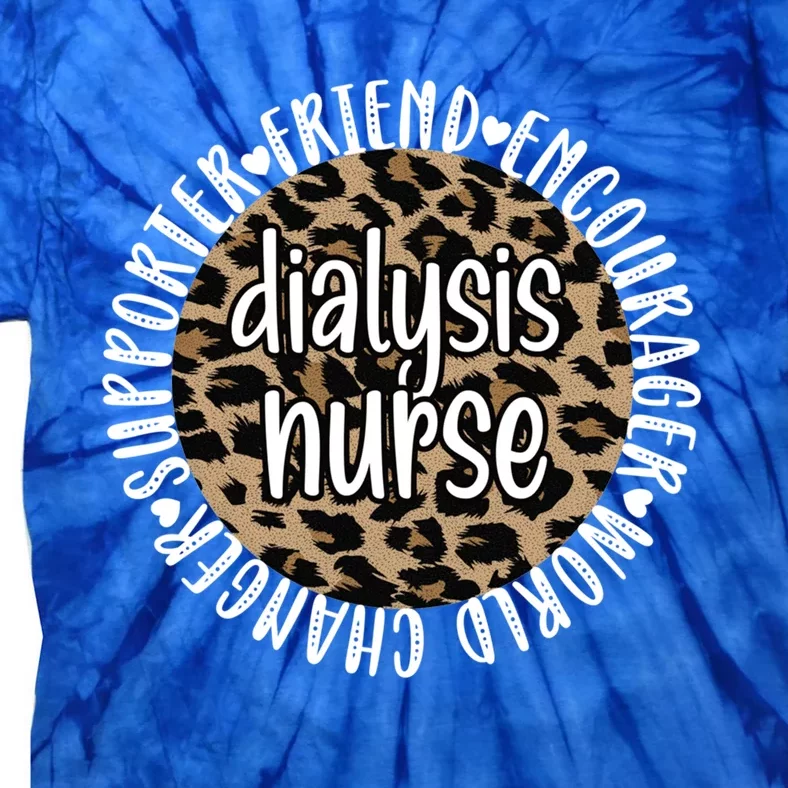 Dialysis Nurse Appreciation Ney Dialysis Nursing Gift Tie-Dye T-Shirt