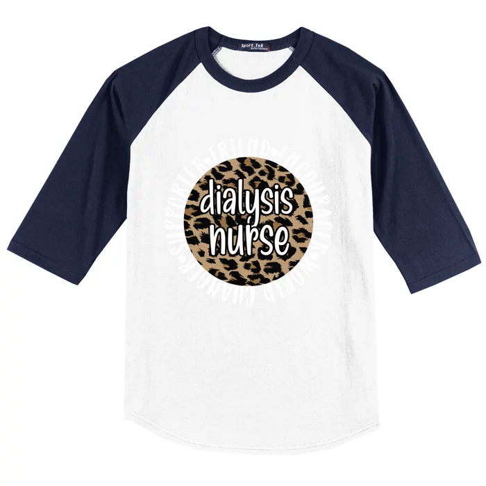 Dialysis Nurse Appreciation Ney Dialysis Nursing Gift Baseball Sleeve Shirt