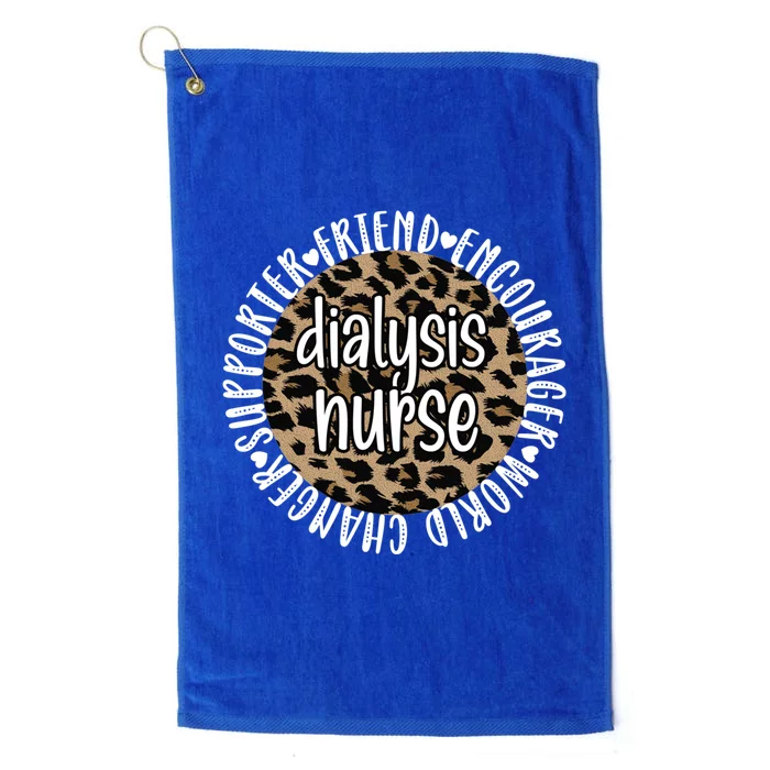 Dialysis Nurse Appreciation Ney Dialysis Nursing Gift Platinum Collection Golf Towel