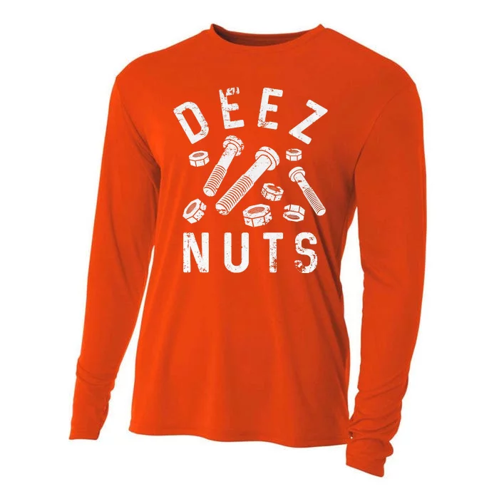 DEEZ NUTS (AND BOLTS) Cooling Performance Long Sleeve Crew