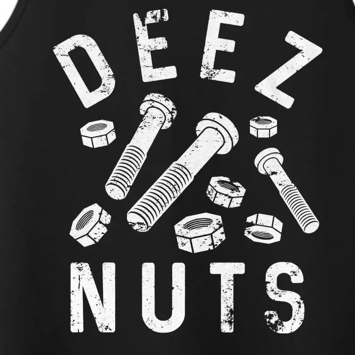 DEEZ NUTS (AND BOLTS) Performance Tank