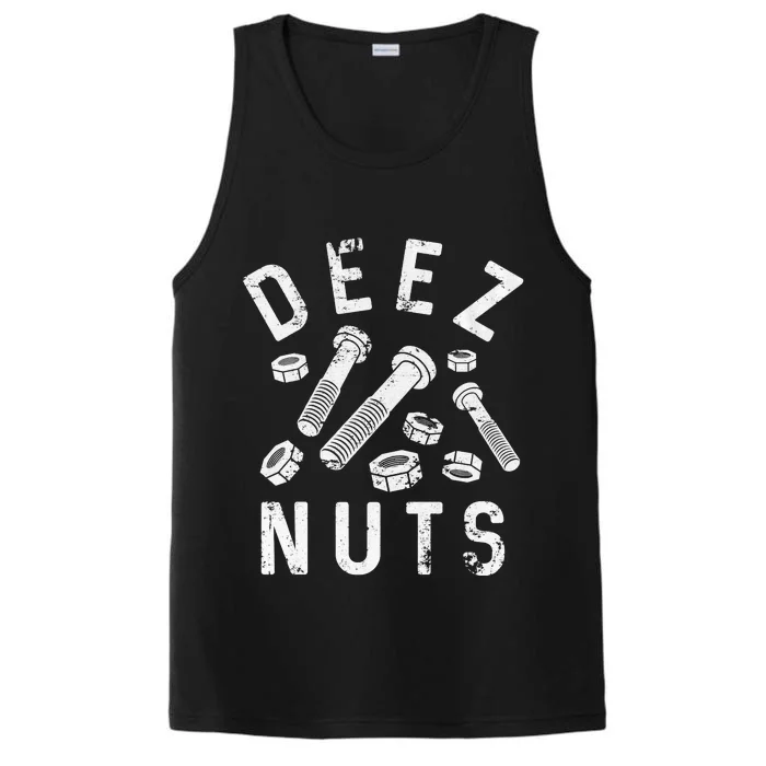 DEEZ NUTS (AND BOLTS) Performance Tank