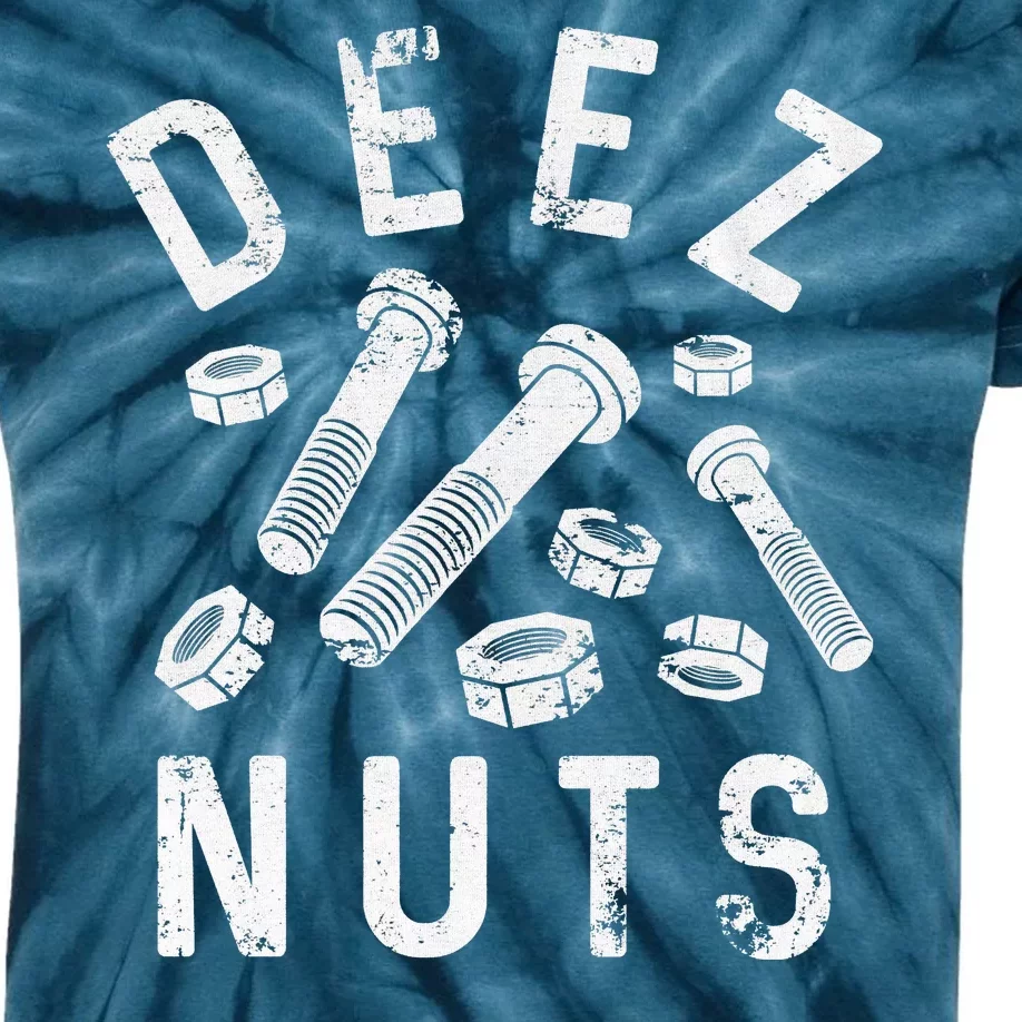 DEEZ NUTS (AND BOLTS) Kids Tie-Dye T-Shirt