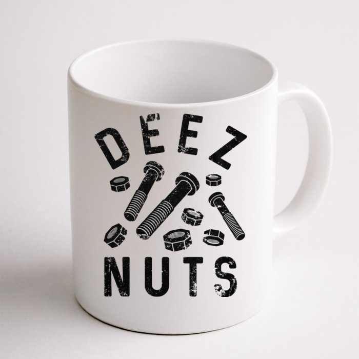 DEEZ NUTS (AND BOLTS) Front & Back Coffee Mug