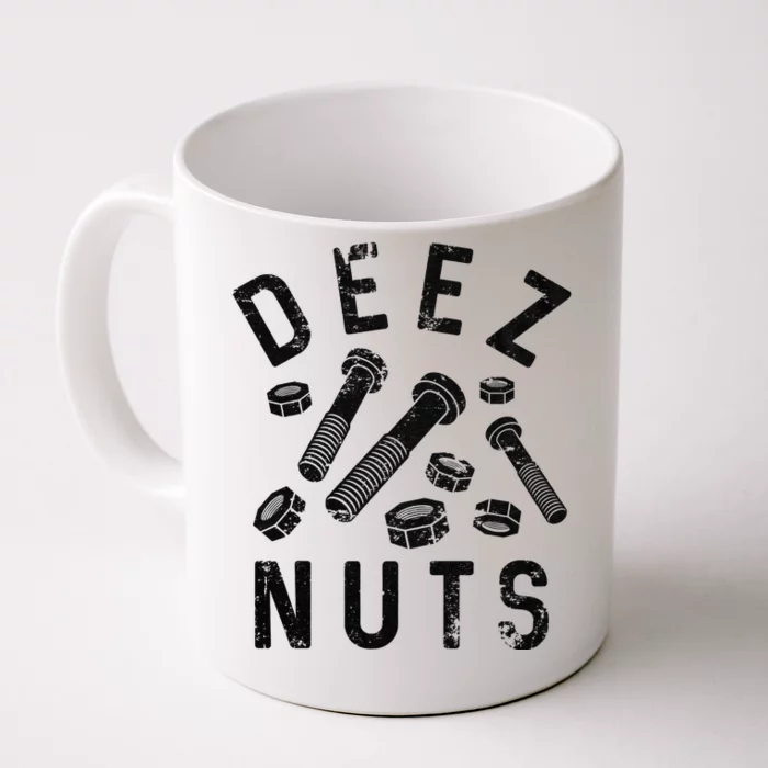 DEEZ NUTS (AND BOLTS) Front & Back Coffee Mug