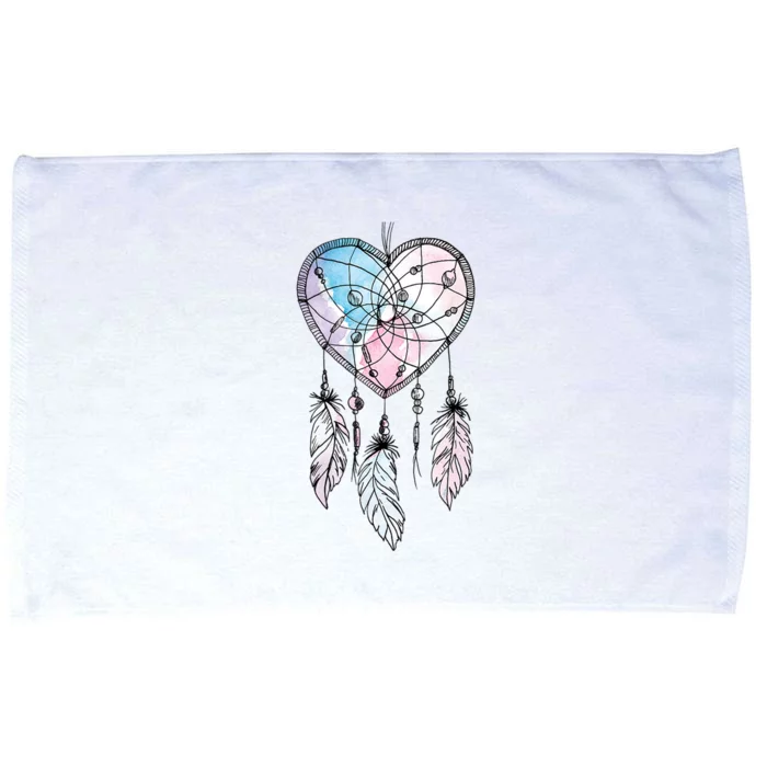 Dreamcatcher Native American Feathers Boho Dream Catcher Microfiber Hand Towel