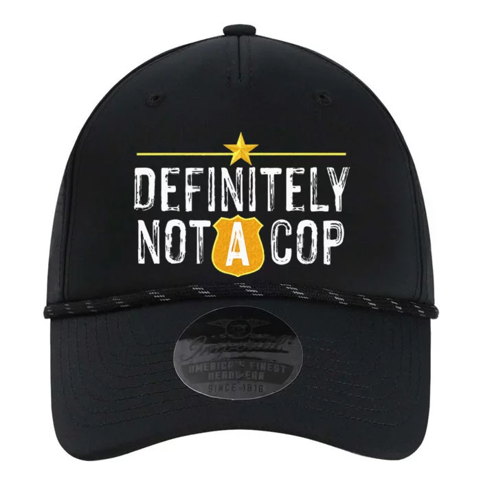 Definitely Not A Cop Performance The Dyno Cap