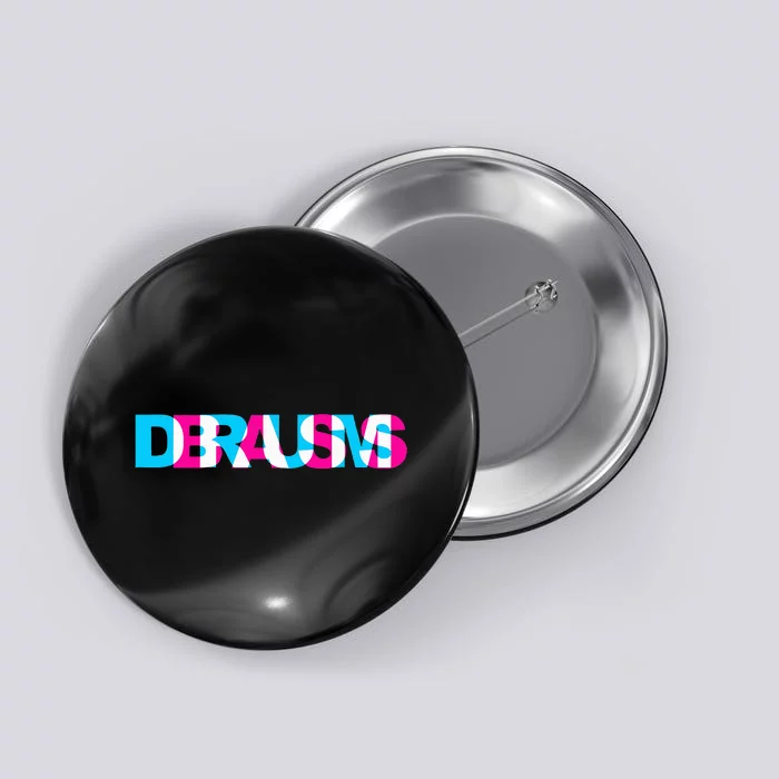 Drum N Bass Edm Rave Dance Music Headbanger Raver Glitch Button