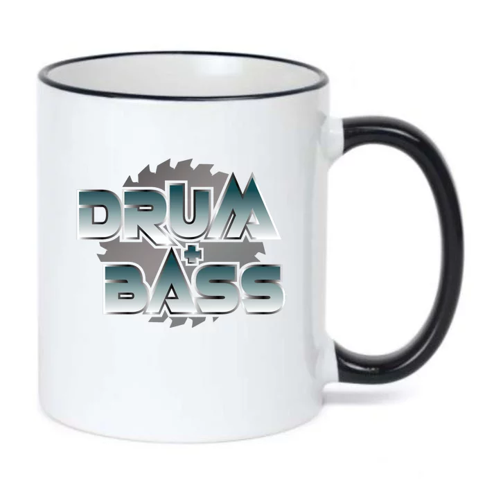 DRUM AND BASS DnB Black Color Changing Mug