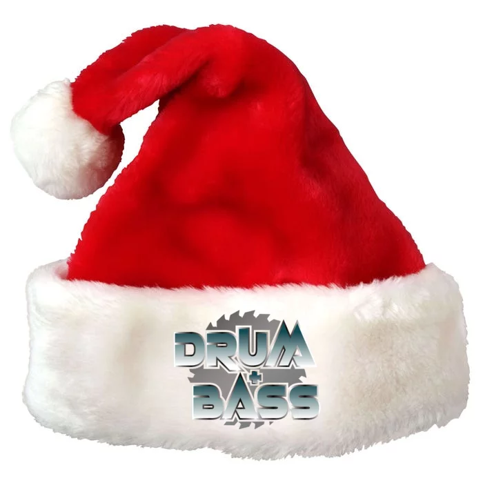 DRUM AND BASS DnB Premium Christmas Santa Hat