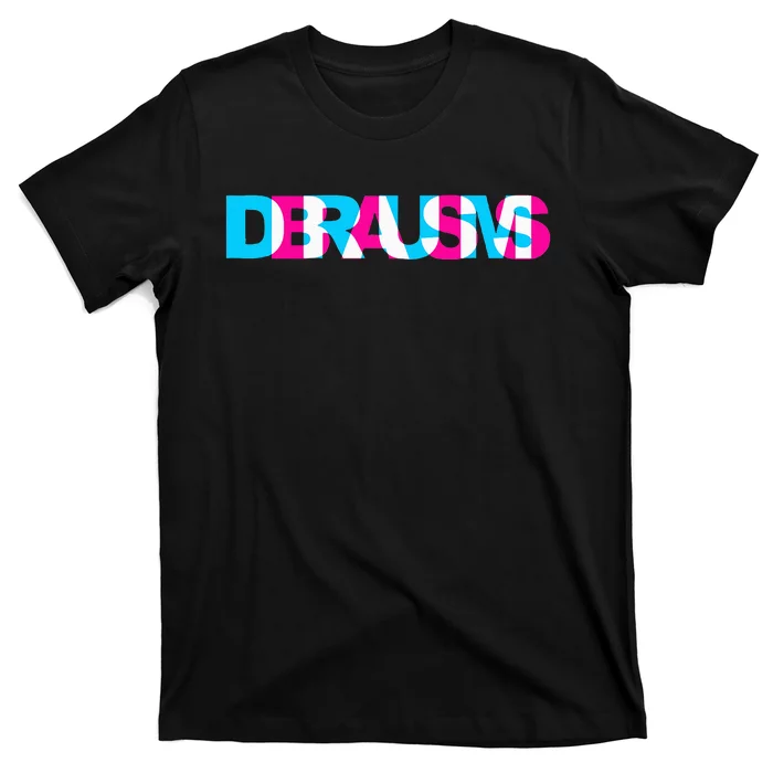 Drum N Bass Edm Rave Dance Music Headbanger Raver Glitch T-Shirt