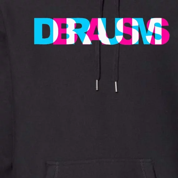 Drum N Bass Edm Rave Dance Music Headbanger Raver Glitch Premium Hoodie